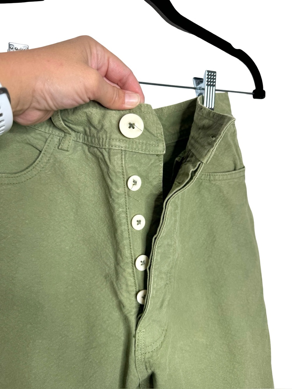 Jesse Kamm | Handy Pants in Olive Green 6 - Picture 10 of 12